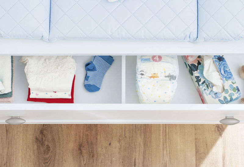 babyonlineshop Pinolino Laura Wickelkommode breit 3 Schubkästen Outlet