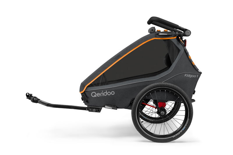 babyonlineshop Qeridoo Kidgoo 1 FIDLOCK Edition Fahrradanhänger Riesige Ersparnisse