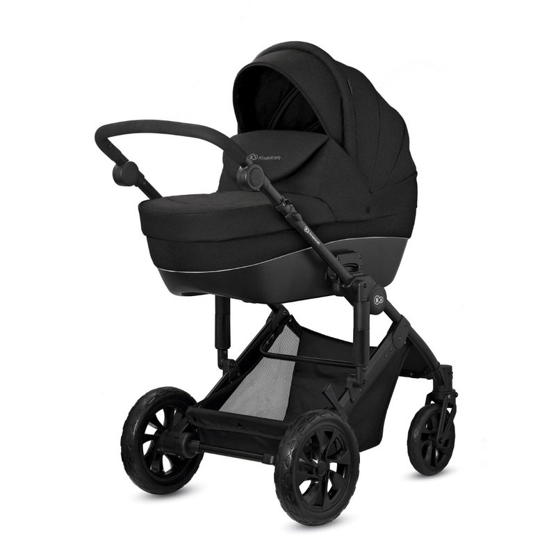babyonlineshop Kinderkraft Kinderwagen 3in1 PRIME LITE Mink Pro black VIP-Rabatte