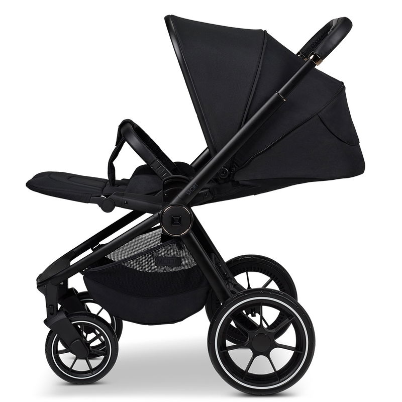 babyonlineshop Moon Buggy Sport - onyx / melange Super Rabatt