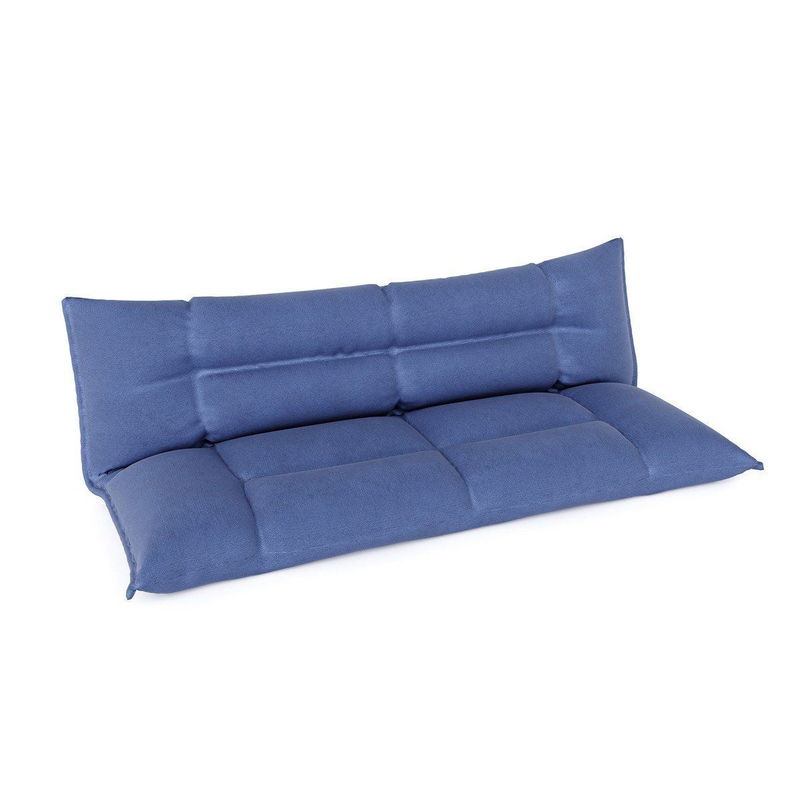 babyonlineshop Nature Kid Faltsofa blau mehrfach verstellbar mit rutschfestem Unterboden Valentinstagsangebot