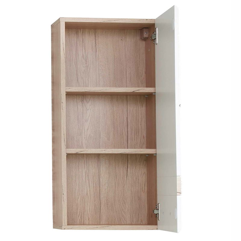 babyonlineshop trendteam Set-One Bad Kombination 4-teilig Weiß / Eiche Sonderangebote