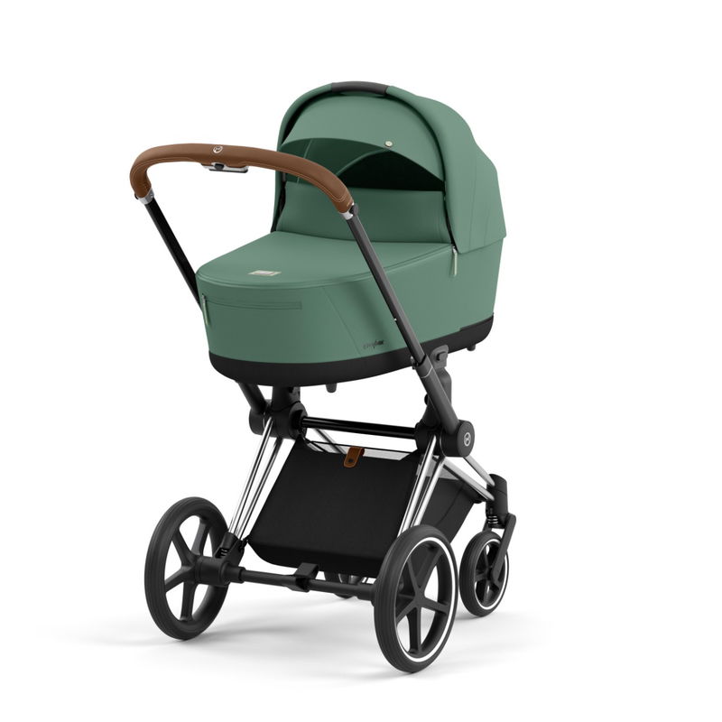 babyonlineshop CYBEX PRIAM Kinderwagen Leaf Green Bundle New Generation inkl. Zubehörartikel Nur für heute