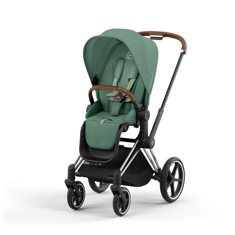 babyonlineshop CYBEX PRIAM Kinderwagen Leaf Green Bundle New Generation inkl. Zubehörartikel Nur für heute