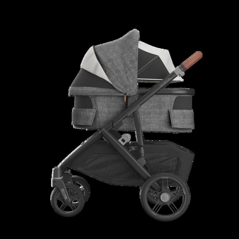 babyonlineshop UPPAbaby Vista V3 Kinderwagen Greyson Charcoal Mélange Nur noch ein Tag übrig