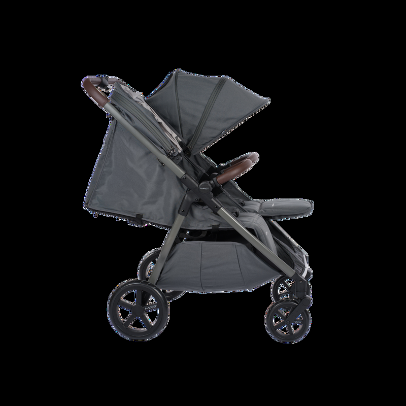 babyonlineshop MastSwiss M.Twin x VOLCANIC ASH Geschwisterwagen Clearance-Verkauf