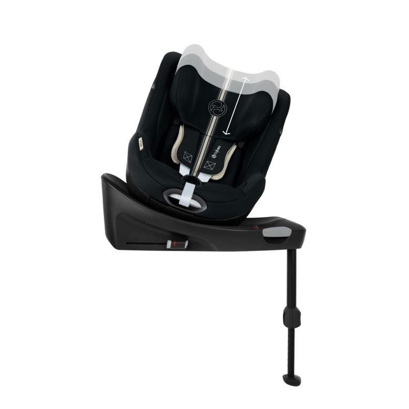 babyonlineshop CYBEX Sirona Gi i-Size Plus Moon Black ab Geburt bis 105 cm (ca. 4 Jahre) Rabatte dieses Monats