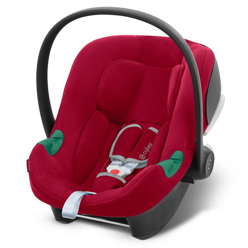 babyonlineshop CYBEX Aton B2 i-Size Babyschale Dynamic Red inklusive Base One Gruppe 0+ Outlet