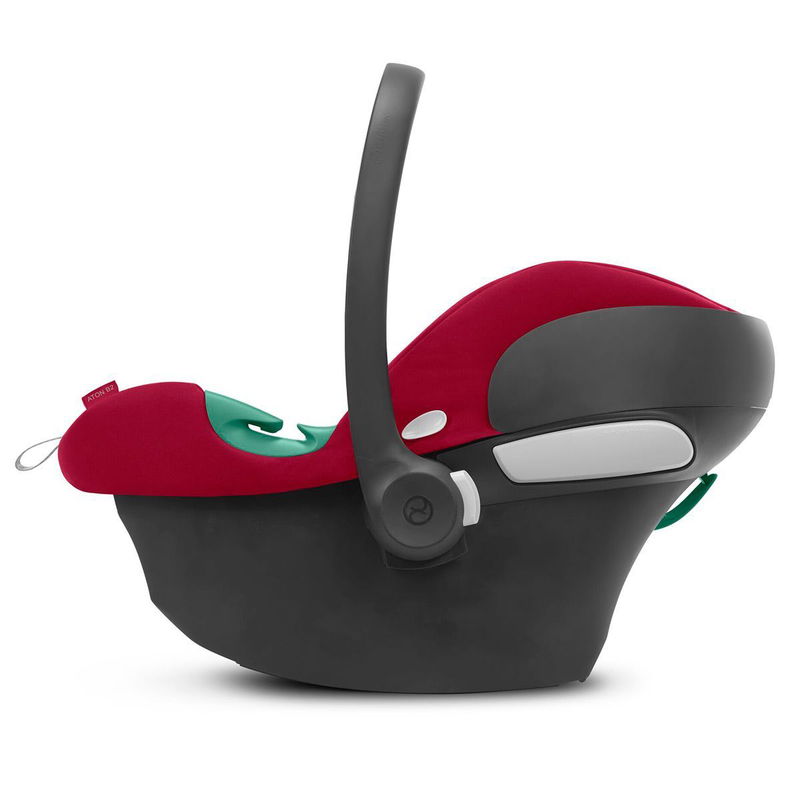 babyonlineshop CYBEX Aton B2 i-Size Babyschale Dynamic Red inklusive Base One Gruppe 0+ Outlet