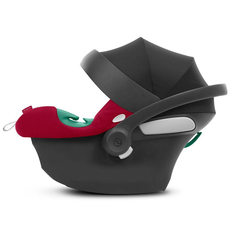 babyonlineshop CYBEX Aton B2 i-Size Babyschale Dynamic Red inklusive Base One Gruppe 0+ Outlet