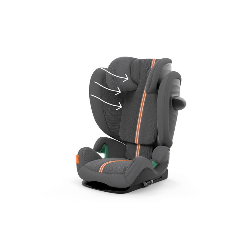 babyonlineshop CYBEX Solution G i-Fix Plus Kindersitz Lava Grey 3 bis 12 Jahre Versandkostenfrei