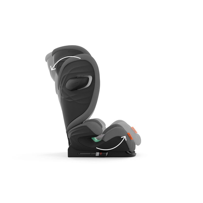 babyonlineshop CYBEX Solution G i-Fix Plus Kindersitz Lava Grey 3 bis 12 Jahre Versandkostenfrei