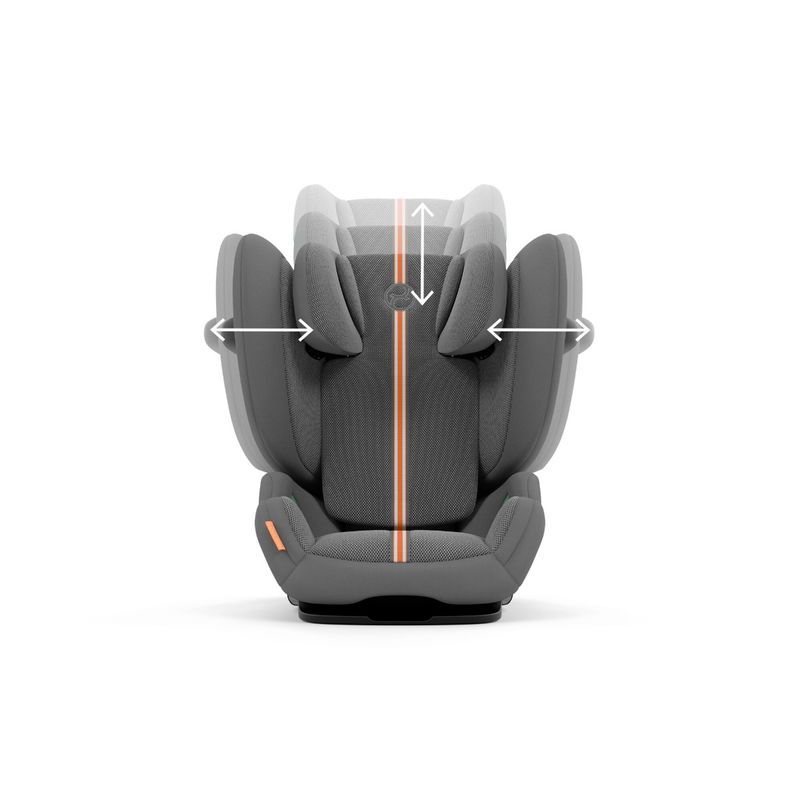babyonlineshop CYBEX Solution G i-Fix Plus Kindersitz Lava Grey 3 bis 12 Jahre Versandkostenfrei