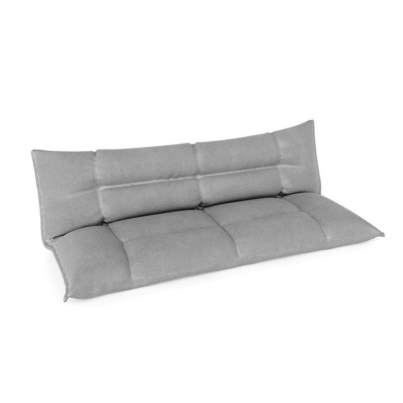 babyonlineshop Nature Kid Faltsofa grau mehrfach verstellbar mit rutschfestem Unterboden Flash Sale