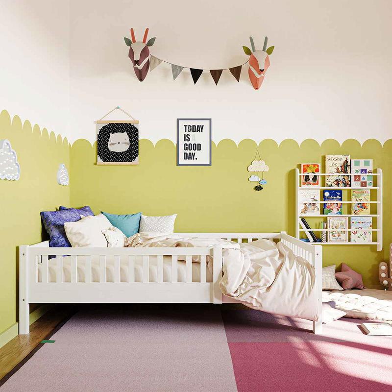 babyonlineshop Nature Kid Lilly Einzelbett weiß 120x200 cm Online Outlet