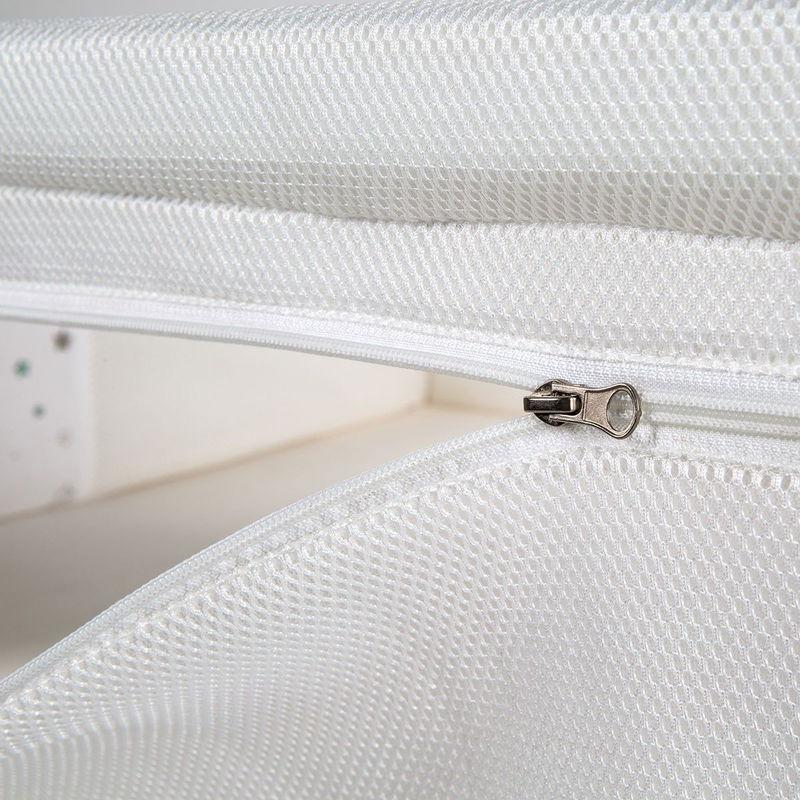 babyonlineshop Roba Room Bed safe asleep® Sternenzauber - Weiß inkl. Nestchen Air Matratze & Schlafsack Easy Air Blitzangebot