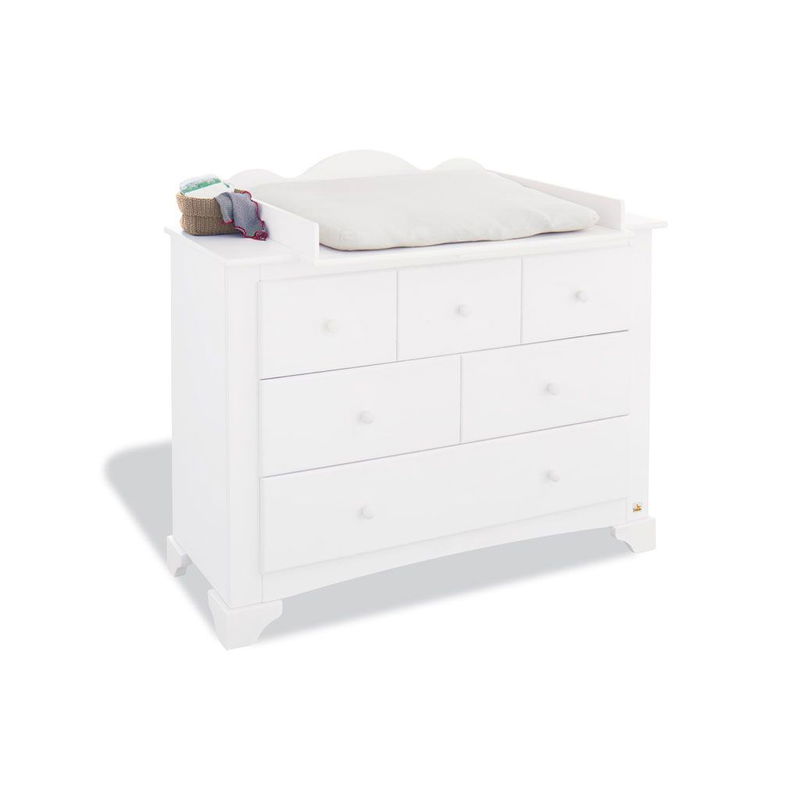babyonlineshop Pinolino Pino Kinderzimmer breit groß Massivholz - 3 Teile Neuheiten