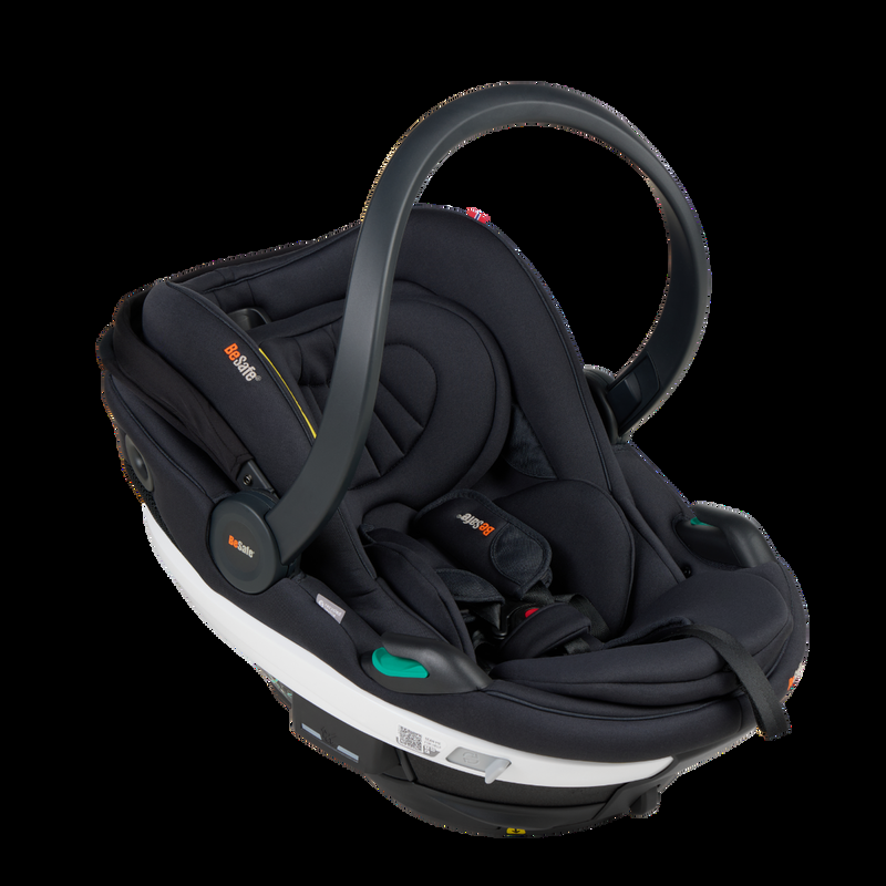 babyonlineshop BeSafe Go Beyond Babyschale und Beyond 360 Autositz mit Base Soft Breeze Black Nur noch ein Tag übrig