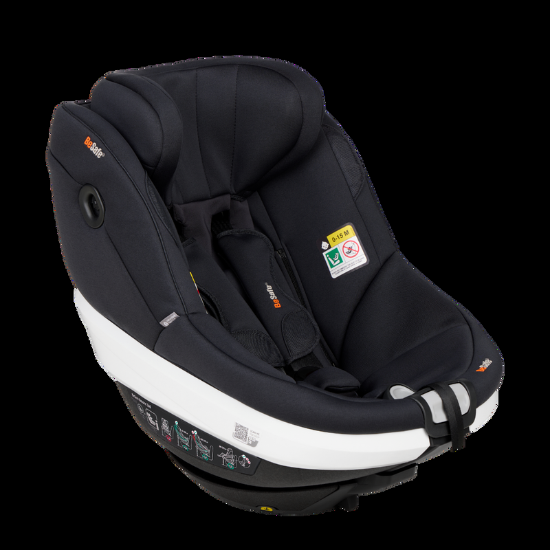 babyonlineshop BeSafe Go Beyond Babyschale und Beyond 360 Autositz mit Base Soft Breeze Black Nur noch ein Tag übrig