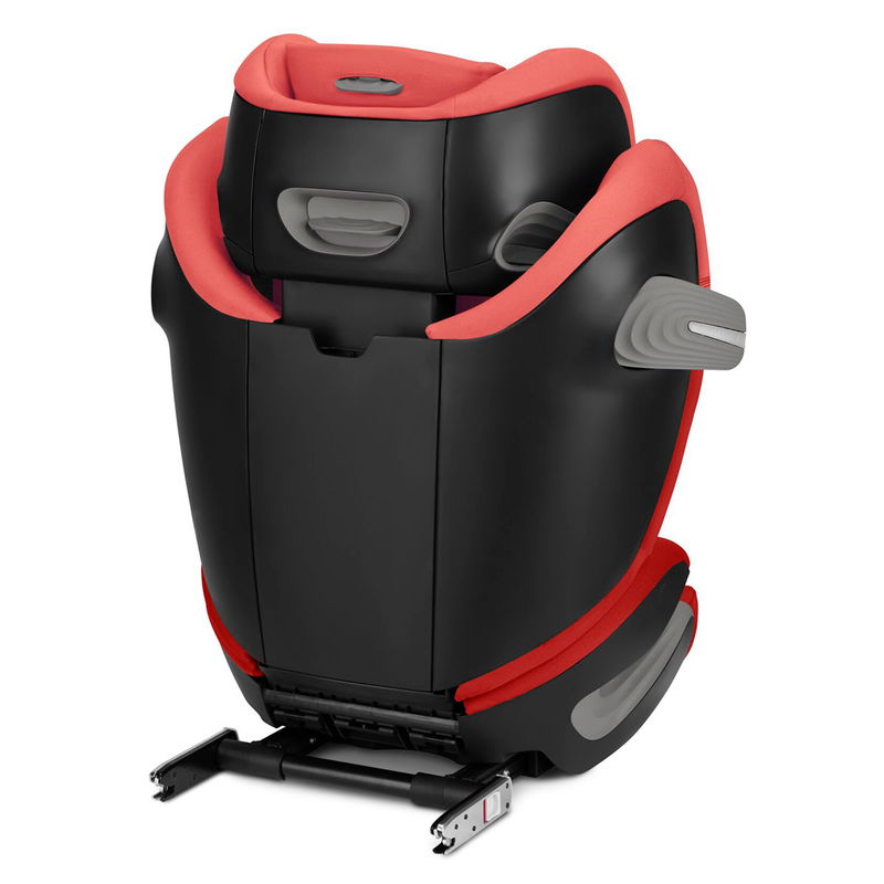 babyonlineshop CYBEX Solution S2 i-Fix Kindersitz Hibiscus Red 3 bis 12 Jahre Black Friday Preise