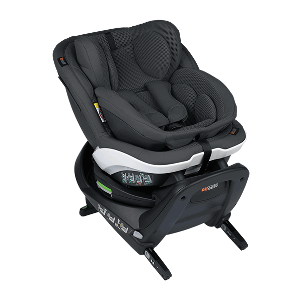 babyonlineshop BeSafe iZi Turn B i-Size Kindersitz Anthracite Mesh zollfrei