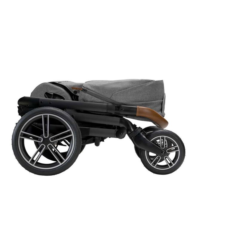 babyonlineshop nuna MIXX next Kinderwagen Granite inkl. Fußsack Regenverdeck Adapter im Angebot