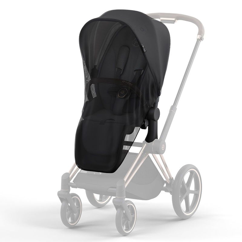 babyonlineshop CYBEX PRIAM Kinderwagen Mirage Grey Bundle New Generation inkl. 7 Zubehörartikel Fabrikverkauf