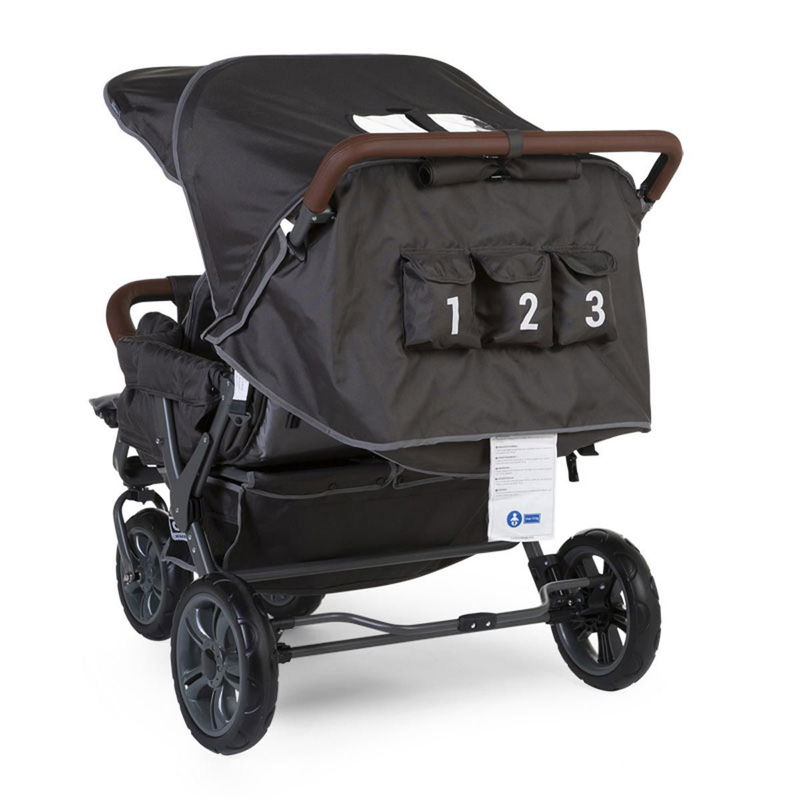 babyonlineshop Childhome Drillingswagen anthrazit robust und komfortabel Begrenztes Angebot