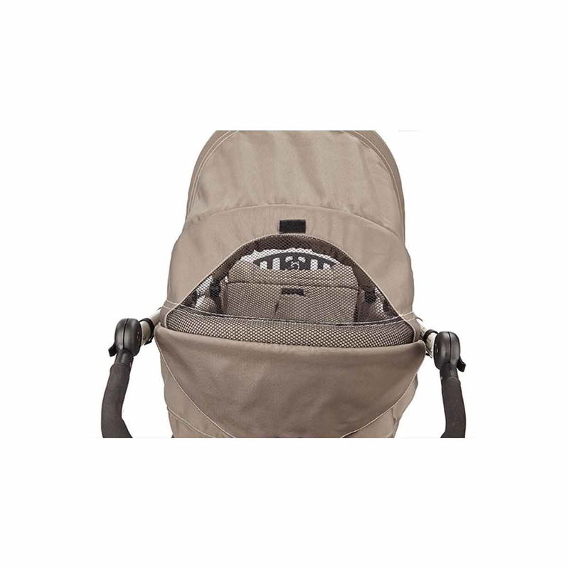 babyonlineshop Gesslein S4 Air+ Buggy schwarz Gestell schwarz inkl. Ledergriff cognac Black Friday