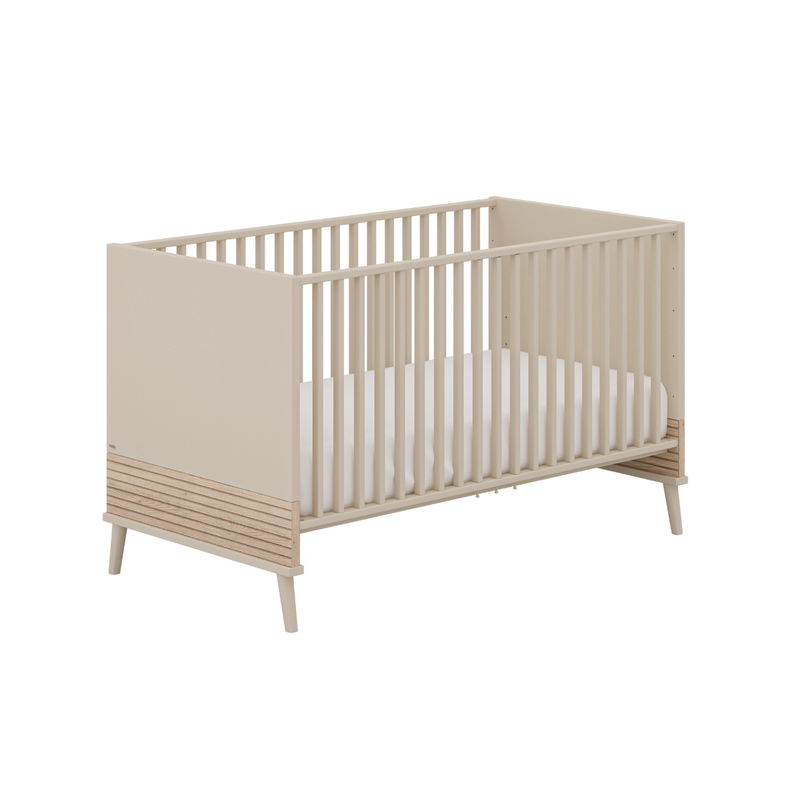 babyonlineshop Paidi Eefje Kinderzimmer 3-türig breit Cashmere-Beige / Groovy-Oak Online