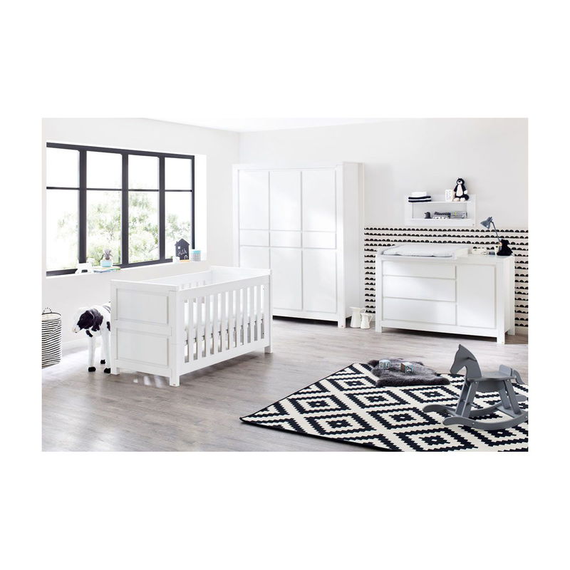 babyonlineshop Pinolino Milk Kinderzimmer extrabreit groß 3 Teile