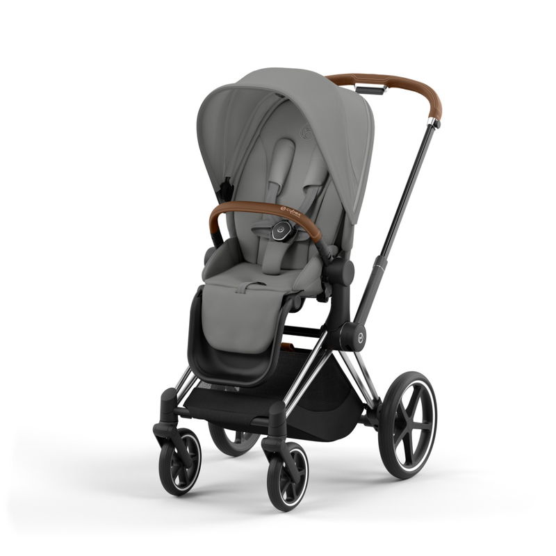 babyonlineshop CYBEX PRIAM Kinderwagen Mirage Grey Bundle Plus New Generation inkl. Zubehörartikel Osterangebot