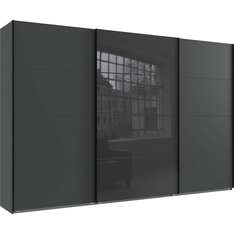 babyonlineshop Wimex Norderstedt Schwebetürenschrank 360x236 cm Graphit