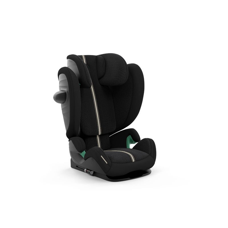 babyonlineshop CYBEX Solution G i-Fix Plus Kindersitz Moon Black 3 bis 12 Jahre