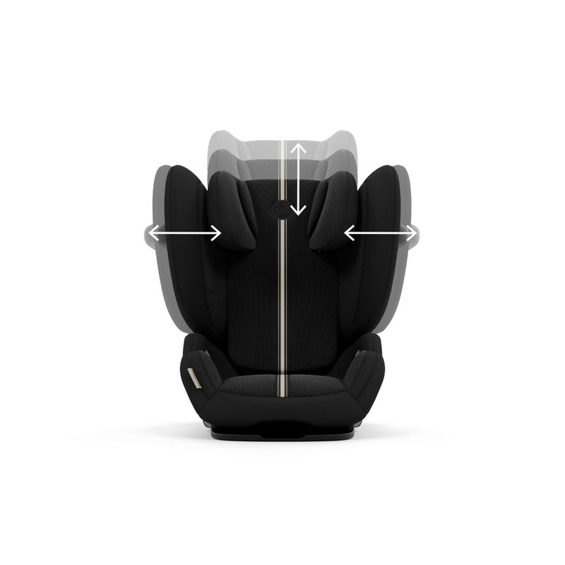 babyonlineshop CYBEX Solution G i-Fix Plus Kindersitz Moon Black 3 bis 12 Jahre Zeitbegrenzte Promotion