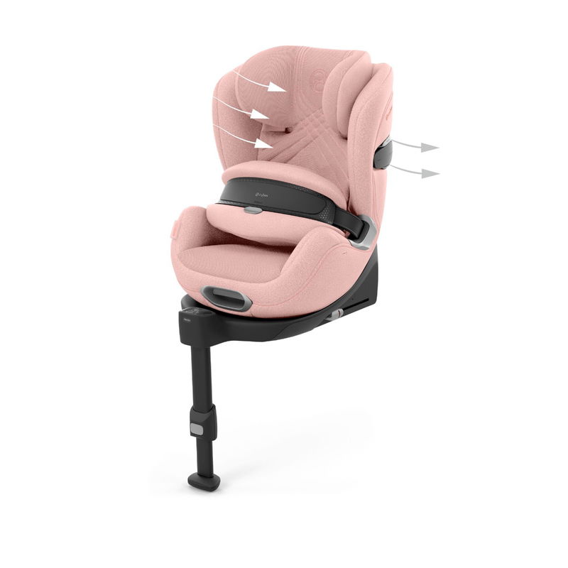 babyonlineshop CYBEX Anoris T2 i-Size Kindersitz Plus Peach Pink Ab 15 Monate bis ca. 7 Jahre Bis zu 60% Rabatt