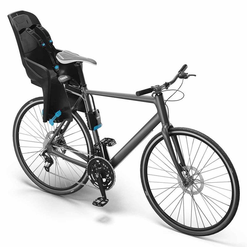 babyonlineshop Thule RideAlong Lite Fahrradkindersitz dunkelgrau die sichere Transportmöglichkeit Nur für heute