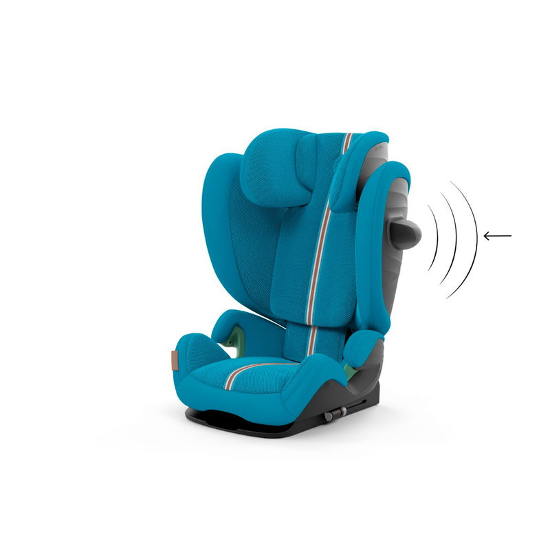 babyonlineshop CYBEX Solution G i-Fix Plus Kindersitz Beach Blue 3 bis 12 Jahre 50% Rabatt mit kostenlosem Versand