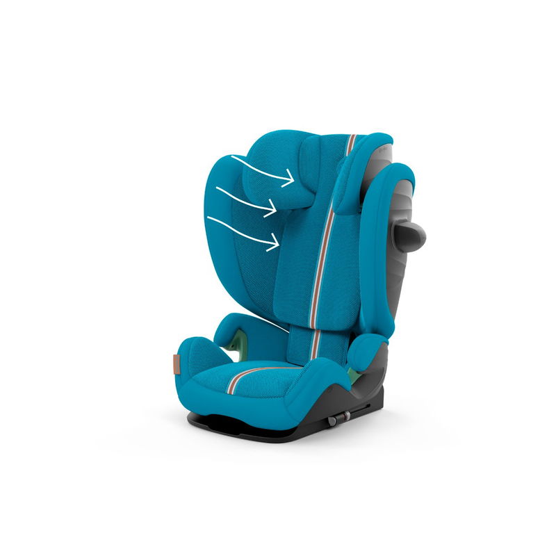 babyonlineshop CYBEX Solution G i-Fix Plus Kindersitz Beach Blue 3 bis 12 Jahre 50% Rabatt mit kostenlosem Versand