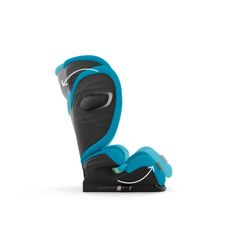 babyonlineshop CYBEX Solution G i-Fix Plus Kindersitz Beach Blue 3 bis 12 Jahre 50% Rabatt mit kostenlosem Versand