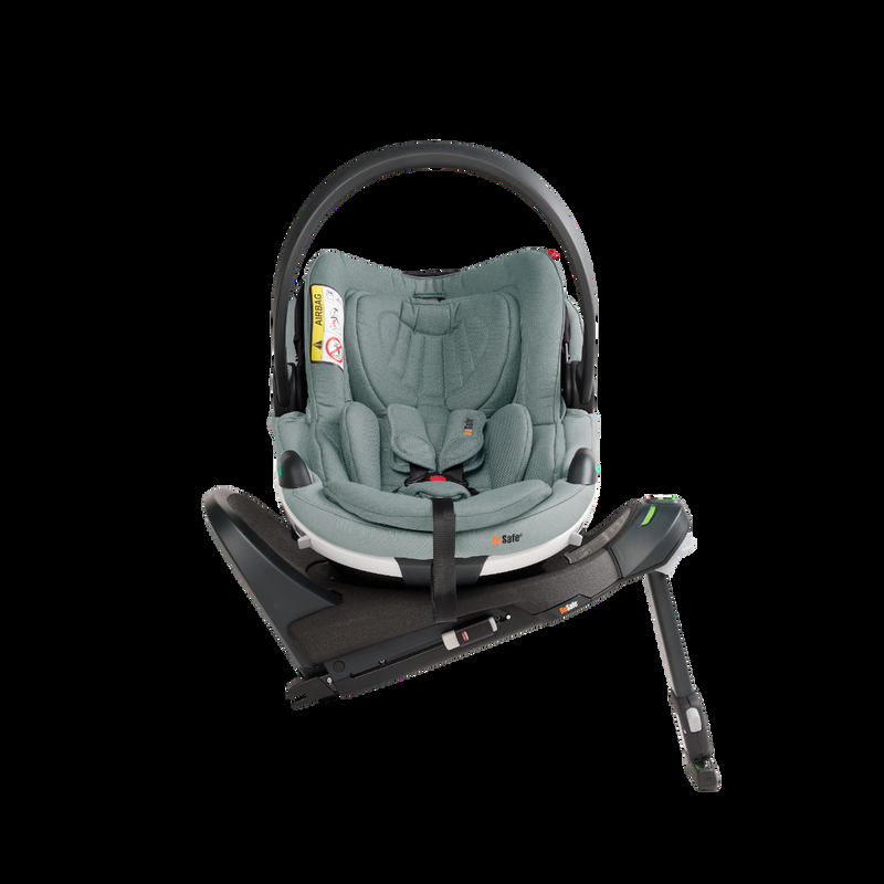 babyonlineshop BeSafe Go Beyond Babyschale und Beyond 360 Autositz mit 2 Bases Sea Green Mélange Speichern exportieren