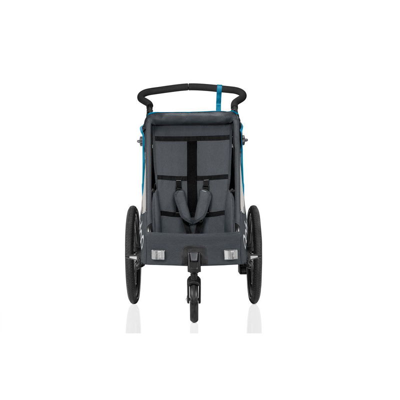 babyonlineshop Qeridoo Qupa1 Blue Fahrradanhänger 360-Grad-Buggyrad und Deichsel Meist gekauft