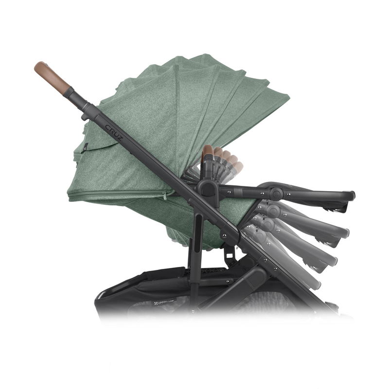 babyonlineshop UPPAbaby Cruz V2 Sportwagen Gwen green melange Blitzverkäufe