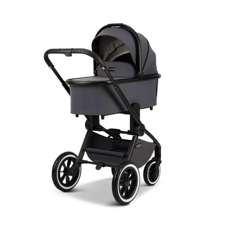 babyonlineshop Moon Resea Plus Kinderwagen-Bundle anthrazit/black matt Kostenloser Versand