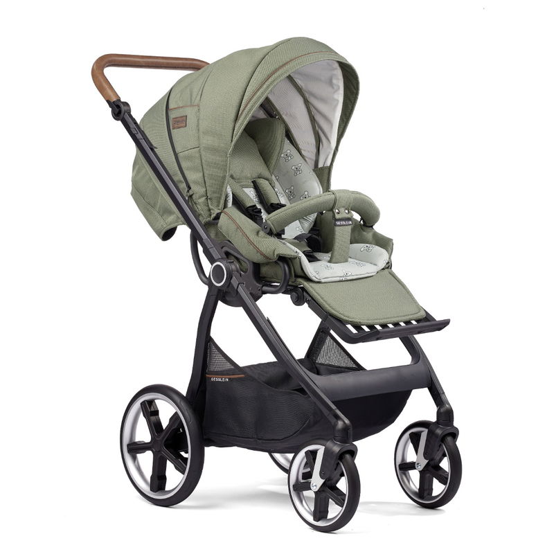 babyonlineshop Gesslein INDY M2 Swing Sportwagen Gestell schwarz Farbe wählbar