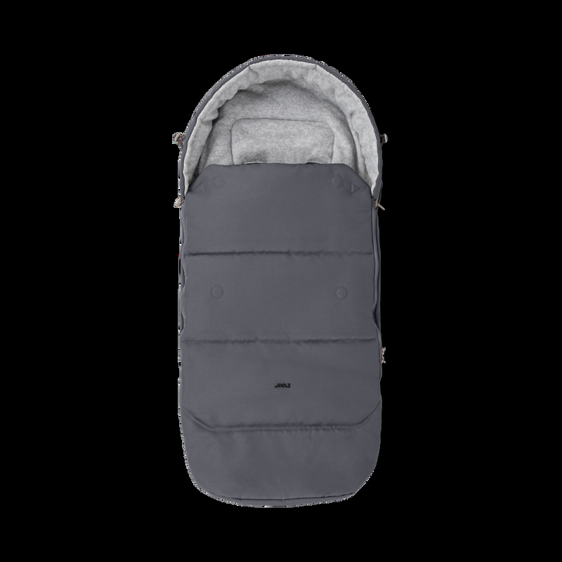 babyonlineshop Joolz Day5 Kinderwagen Bundle Stone grey + Cloud T i-Size Base T & Fußsack Begrenztes Angebot