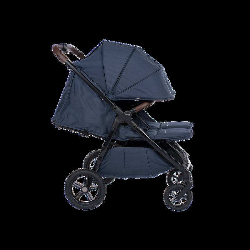 babyonlineshop Mast Swiss M.Twin x Geschwisterwagen BLUEBERRY Online Shopping