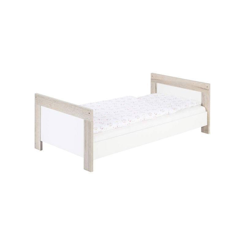babyonlineshop Schardt Nordic Halifax Kinderbett 70 x 140 cm Halifax Eiche/Weiß Neueste Mode