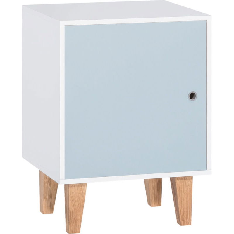 babyonlineshop VOX Concept 1T kleiner Schrank white/sky blue