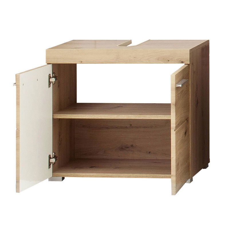 babyonlineshop trendteam Amanda Badmöbel 60x190x34 cm 2-teilig asteiche / asteiche Nur für heute